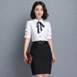 诗璐雅 Комплект, осенняя рубашка, модная юбка, униформа для работы