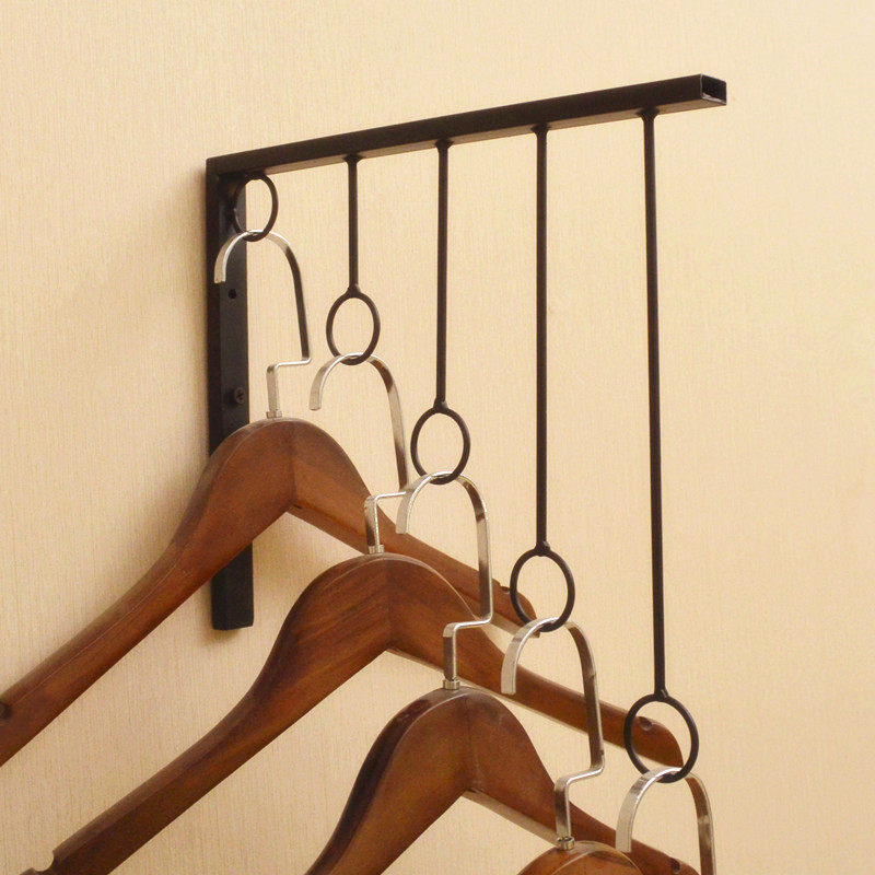 Iron Art Clothing Rack Creativity Clothing Clothes Hanger Accessories Wall Hanger upper wall hanging hanger on wall hanging hanger