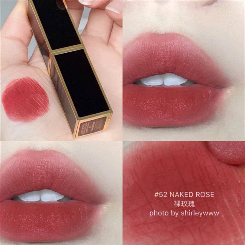 TOM FORD TF black gold thin tube lipstick lipstick 50 51 52 27 24 100 92 90 91 93 94