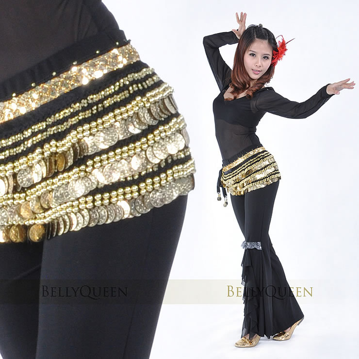 Daily Special Price Belly Leather Dance Waist Chain New Special Price Indian Dance Suit Clothing 338 Coin Original Waist Chain