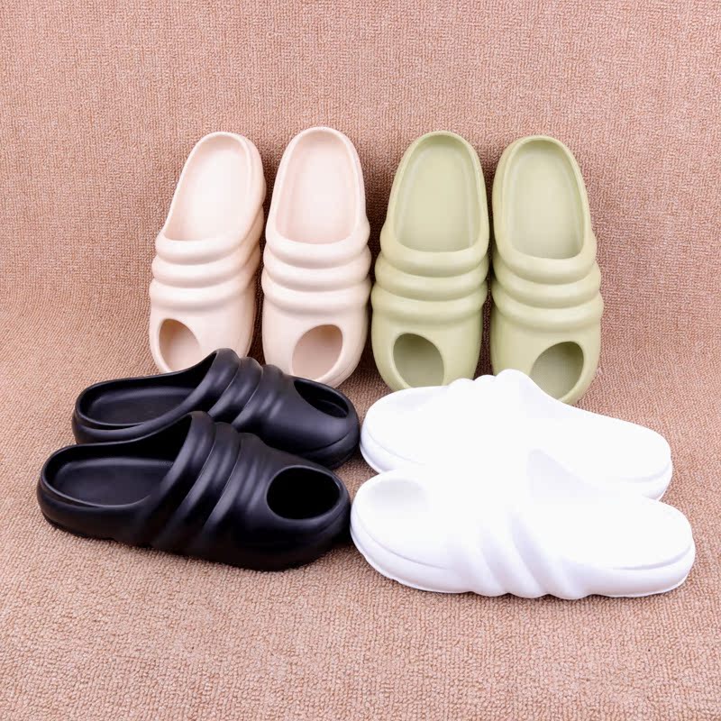 Lovers Cave shoes Men's slippers Summer beach shoes Men and women Mao Caterpillar light sandals personality outwear Baotou cool