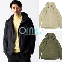 High-end boutique 53900 yen function waterproof folding storage easy to carry hooded assault jacket jacket