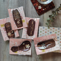 Japan Import Keratarium Cherry Peel Fine Work Tea Spoon Mini Tea Then Cute Cherry Blossom Small Tea Shovel Wood Small Tea Dustpan