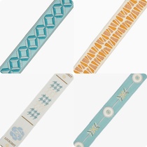 High-precision imitation silk jacquard edge sofa curtain decoration splicing vertical edge 6CM window curtain clothing lace