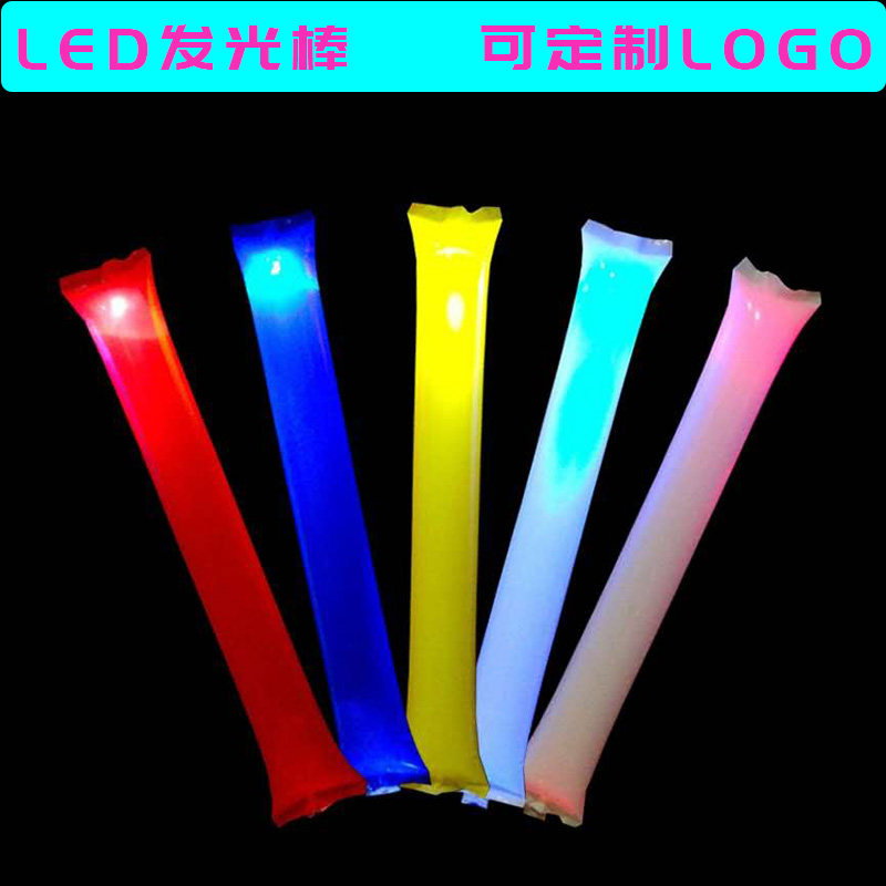 Glow stick glow refueling stick inflatable cheer stick cheer stick LED colorful concert should help the cow annual meeting printed