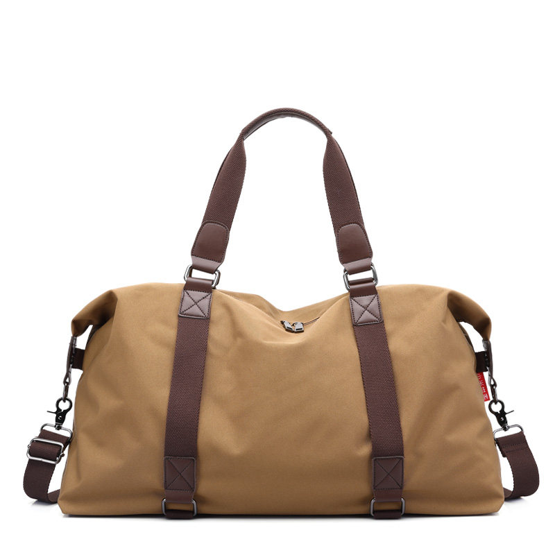 Sail Cloth Bag Luggage Bag Men's Mobile Travel Bag Large Capacity Business Bag Net Red Retro Big Bag Short Haul Bag