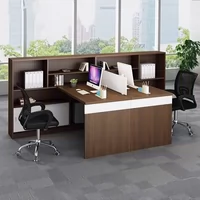 Офисная мебель проста современный персонал, одиночный таблица, вторая таблица -частная рабочая карта.