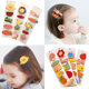 Cute rabbit children's hairpin cartoon little yellow duck bb clip baby hairpin girl side clip Korean children's hair accessories