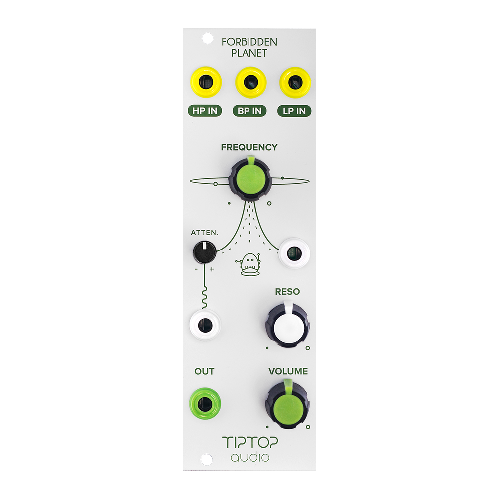 Tiptop Audio Forbidden Planet Filter module synthesizer eurorack