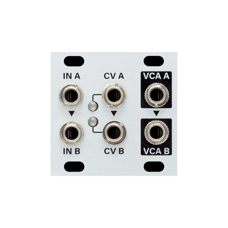 Intellijel Dual VCA 1U Dual Stereo Liiner VCA