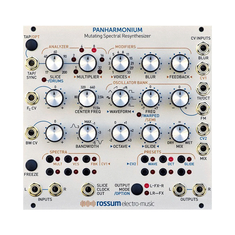 Rossum Panharmonium Mutating Spectral Resynthizer