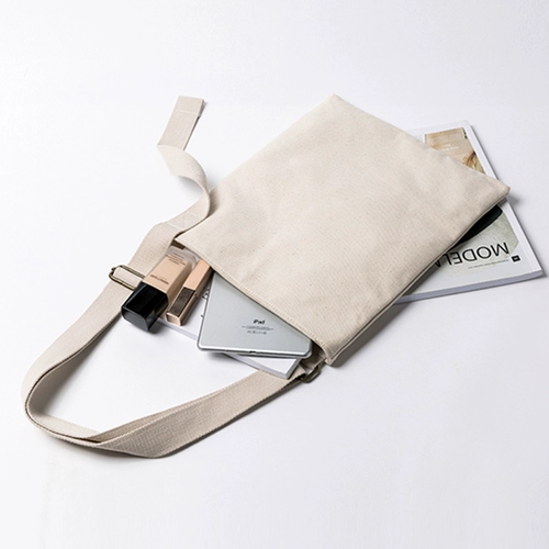 YONBEN/元本良厂 Шоппер, летняя сумка на одно плечо, тканевый мешок, в корейском стиле