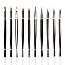 New manicure pen set light therapy pen drawing pen pen brush brush mink hair manicure tool set