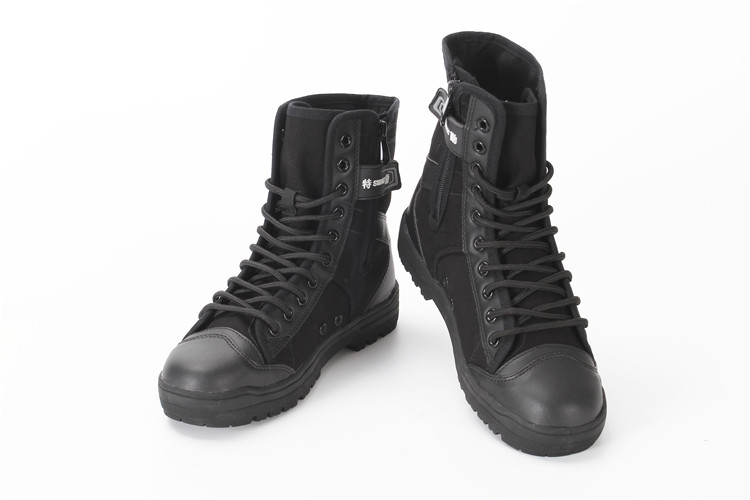 Bottes militaires pour homme en toile - Ref 1398347 Image 7