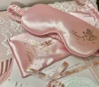 Маска для глаз «Цветочное осознание» розовая