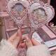 Flower Knowledge Midsummer Night Series Peripherals Carved Dressing Cabinet Hand Mirror Air Cushion Comb Hairpin Pullout Box