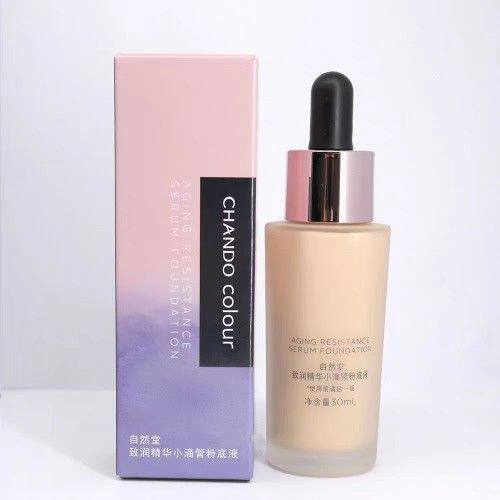 Chando Moisturizing Essence Small Dropper Foundation 30ml Essence Skin Nourishing, Soothing, Moisturizing and Beautifying (Scratch Code Included)
