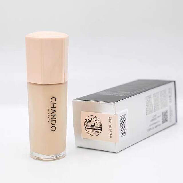 Chando Liquid Foundation 30ml Photosensitive Flawless Long-Lasting Foundation for Oily Skin, Moisturizing, Concealing, Light and Refreshing
