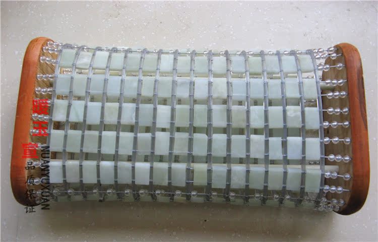 Jade ngọc tự nhiên gối mùa hè mát mẻ gối Gối thư cổ tử cung cổ bộ nhớ gối điền trợ gối ngủ - Gối gối hơi