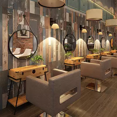 Chaodian Shop Shop Mirror Salon special hair cutting mirror single-sided retro wall-mounted dyeing and hot spot direct sales