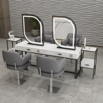 New store opening hairdressing shop mirror table barber shop mirror hair salon mirror single-sided mirror double-sided mirror