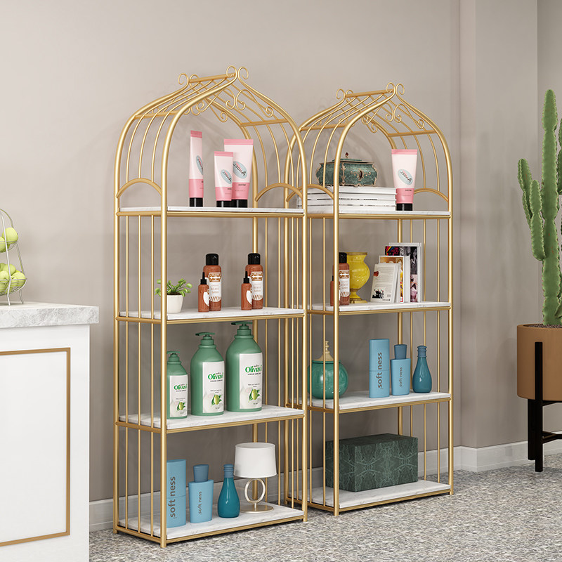 Nordic Simple Bookshelves Shelving Shelving Storage Bird Cage Bookcase Shelves Sub-Light Extravaganza Living-room Display Cabinet