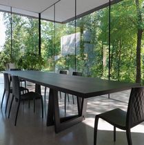 Solid wood conference table long table American retro negotiation table long bar table large simple desk Workbench