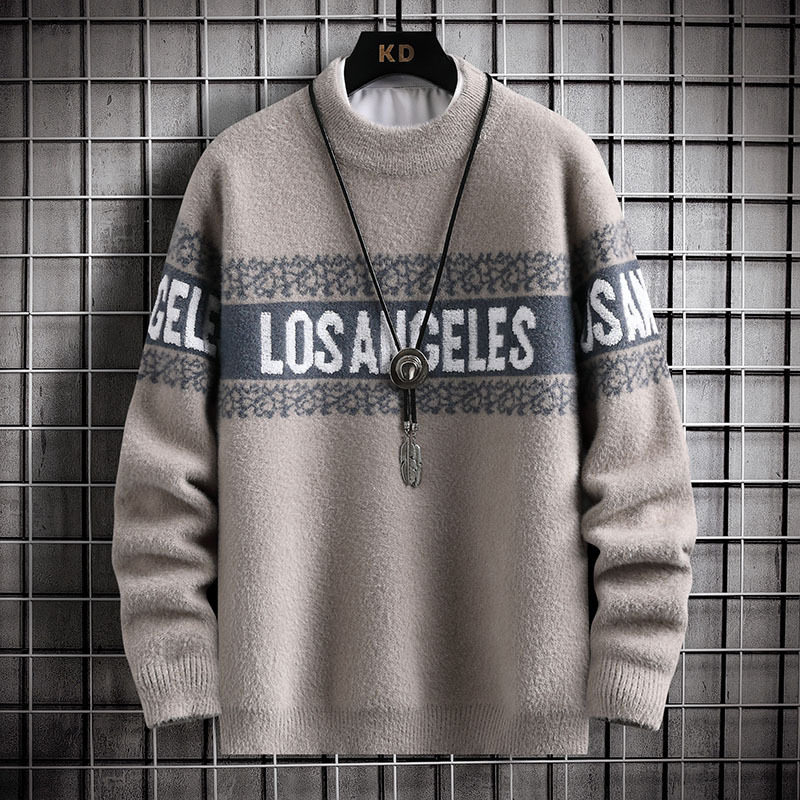 Autumn-style crystal mink boomer sweater half-height collar bottom-shirt warm blouses-Taobao