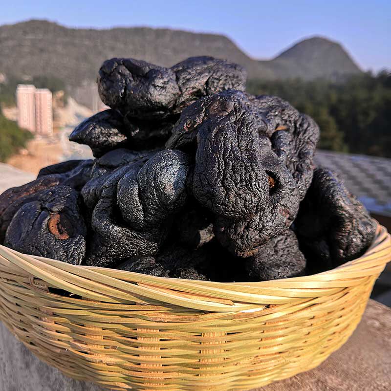 Nine Steamed Nine Sunburn Guizhou Sealwort Wild Chinese Herbal Medicine Special Grade Nine Grams of Sealwort Tea 40 Years A Jin of 2 Gins 500 gr 