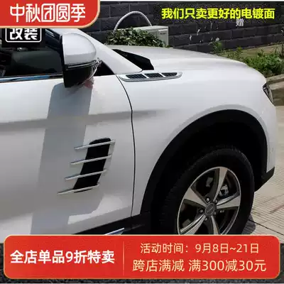 Haval H6M6h24h7f5f7 first love big dog national tide version side label label air outlet decoration paste Harvard h6 dedicated