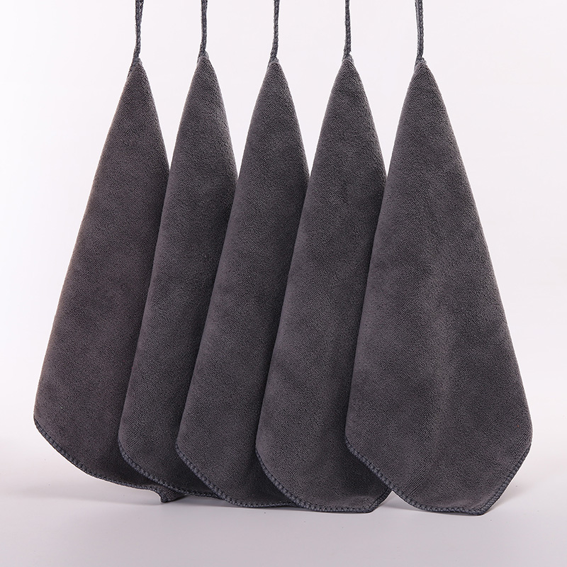 10 dress nursery small towels water absorption without dropping hair kitchen hook Fang Towel Housework Cleaning Rubbing Table Beauty Towel-Taobao