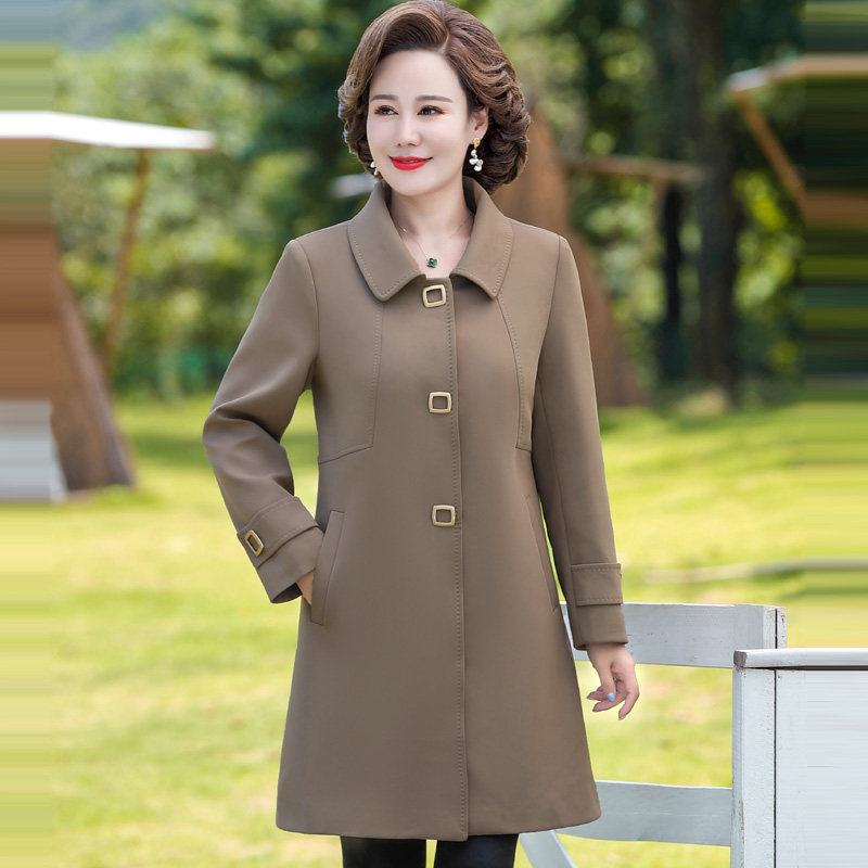 New Mom Spring Dress Mid-Senior Women's Fashion Fashion Costume Middle-aged Old Gastroke