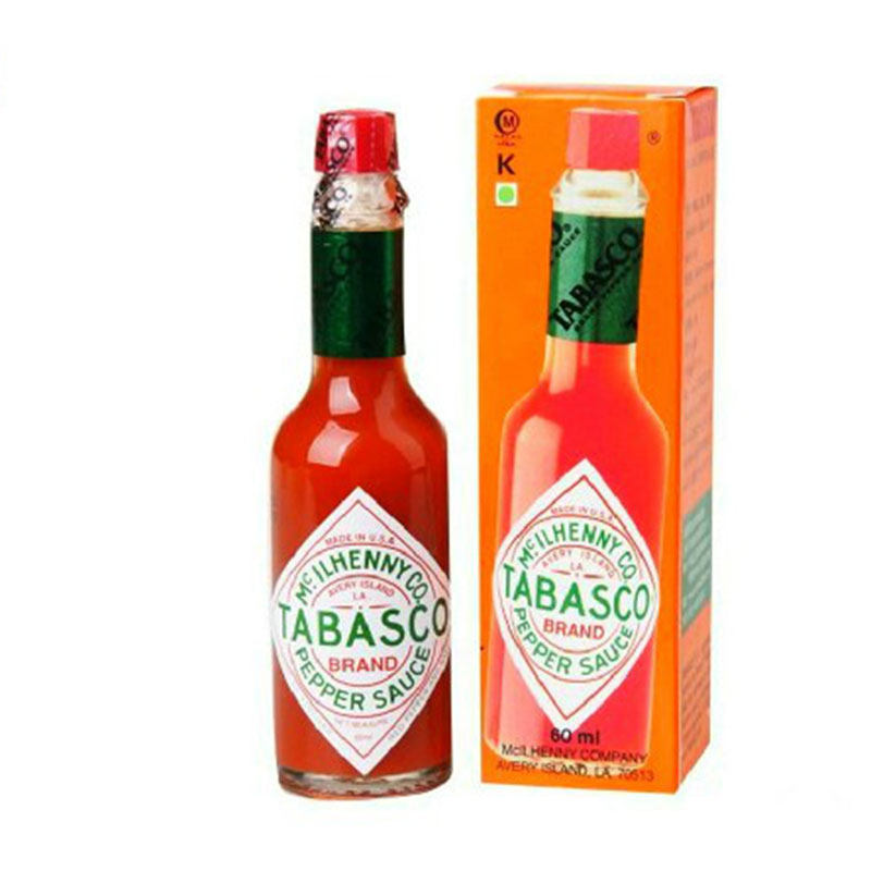 American Chili Caise Sauce TABASCO ORIGINAL TASTE CHILI SAUCE 60ml Western Pizza With-Taobao
