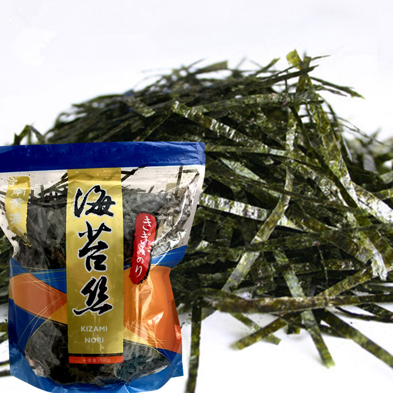 Seaweed shredded octopus small ball material shredded seaweed seaweed shredded 100g Japanese cuisine sushi ingredients commercial
