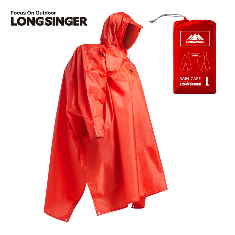 Dragon Walker 3-in-1 Outdoor Rain Poncho Hiking Raincoat with Sleeves Ground Cloth Tarp Thickened Cycling Unisex Dragon Walker 3-in-1 Outdoor Rain Poncho Hiking Raincoat with Sleeves Ground Cloth Tarp Thickened Cycling Unisex
