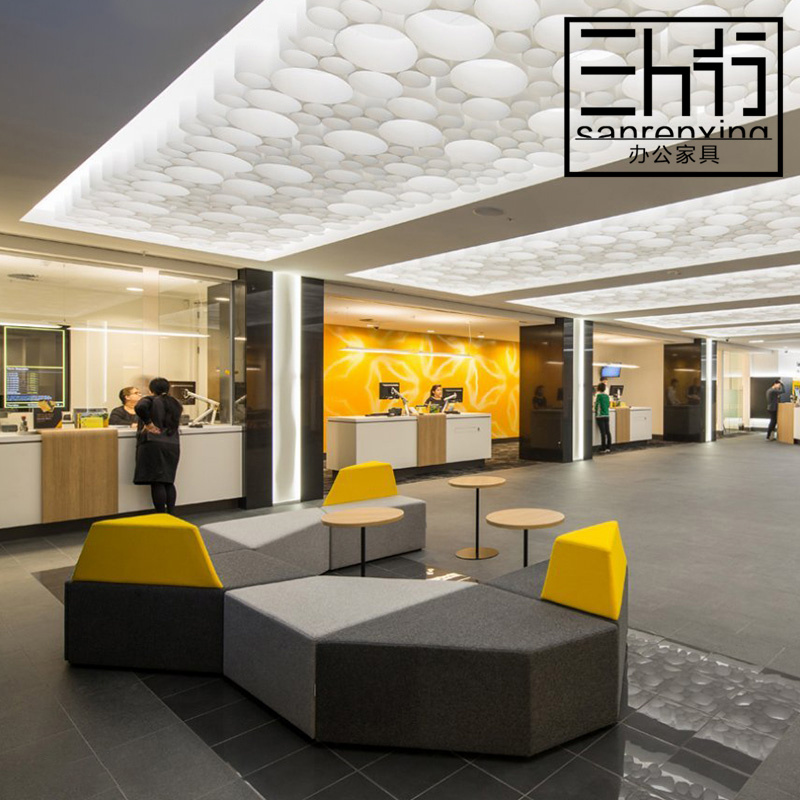 Office Creativity Casual Individuality Sofa Modern Guests Reception Lounge Early Teach Training Sofa Tea Table Combinations