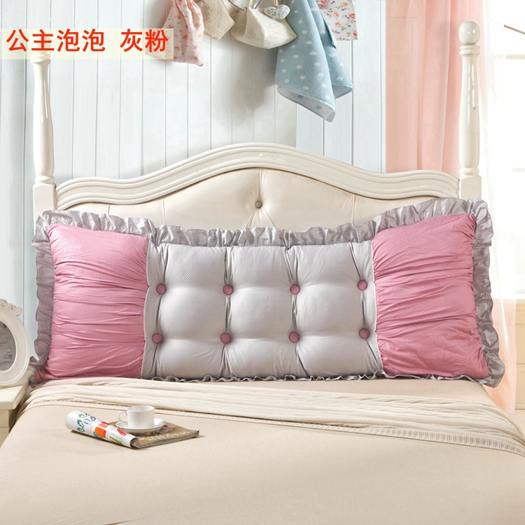 Cotton Hàn Quốc phiên bản của chiếc gối giường lớn bao gồm áo lại lớn mà không có lõi - Trở lại đệm / Bolsters gối chăn 2 in 1 cho xe hơi