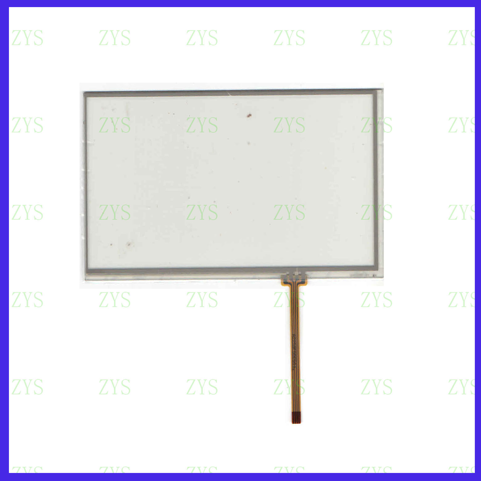 70121 Car navigation touch handwriting external screen glass four-wire resistance is of good quality, sensitive and ready to use