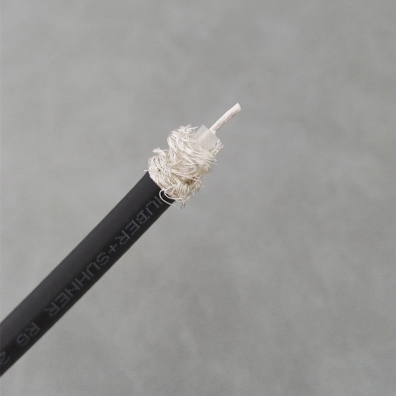 进口 HUBER+SUHNER RG223/U-02 50OHN镀银同轴线灏讯低损耗射频线