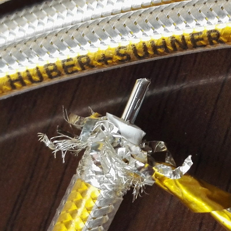 进口镀银同轴线 HUBER+SUHNER 屏蔽线信号线特氟龙镀银线原装进口