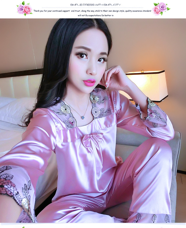 Pyjama pour femme en Polyester Polyester  à manches - Ref 2992716 Image 54