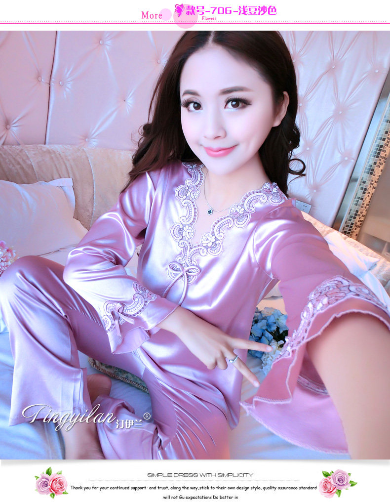 Pyjama pour femme en Polyester Polyester  à manches - Ref 2992716 Image 116