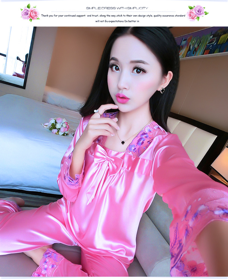 Pyjama pour femme en Polyester Polyester  à manches - Ref 2992716 Image 52