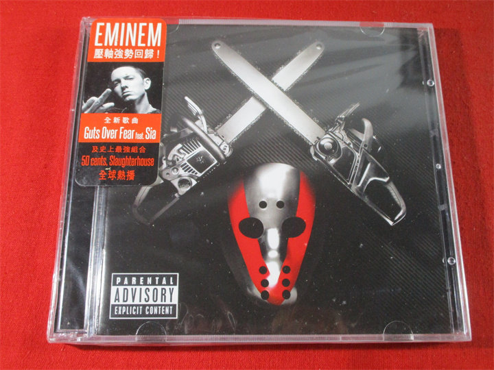 Intact taster AmEminem Shadyxv 2CD HK* undetached bin 1003-Taobao