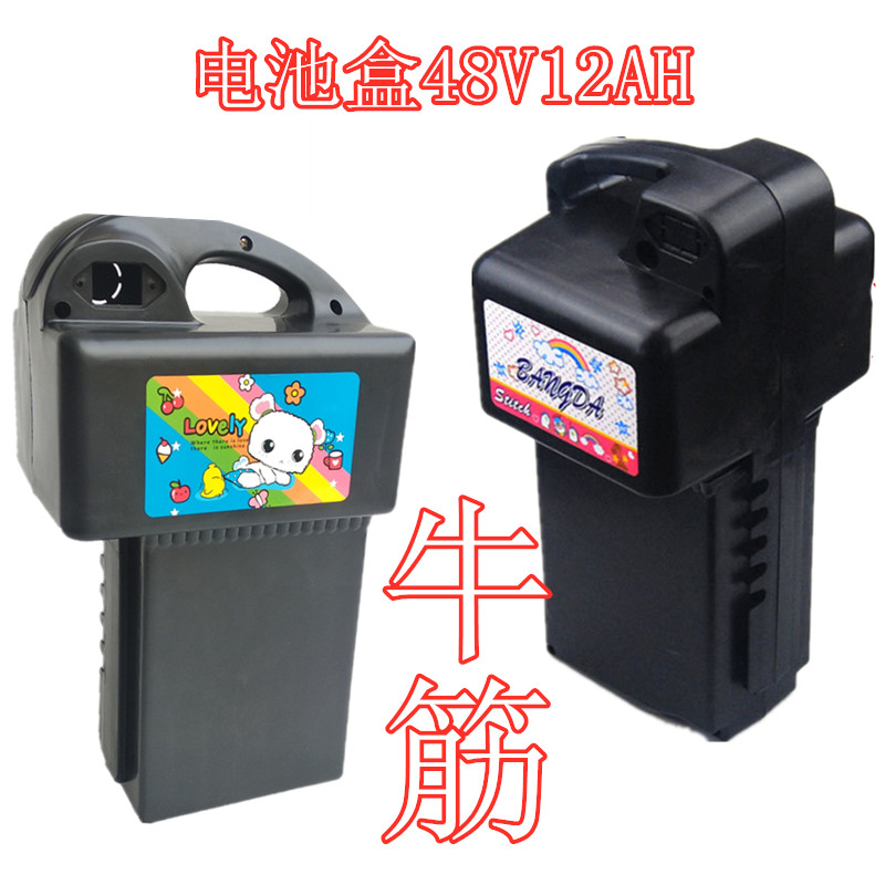 Electric car battery box battery box electric car shell 48V12A beef tendon material resistant to falling Emma Xinri and other general