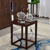 Boyuan black sandalwood small tea table Household tea cabinet Tea cabinet Tea table Household living room side entrance cabinet Mahogany simple