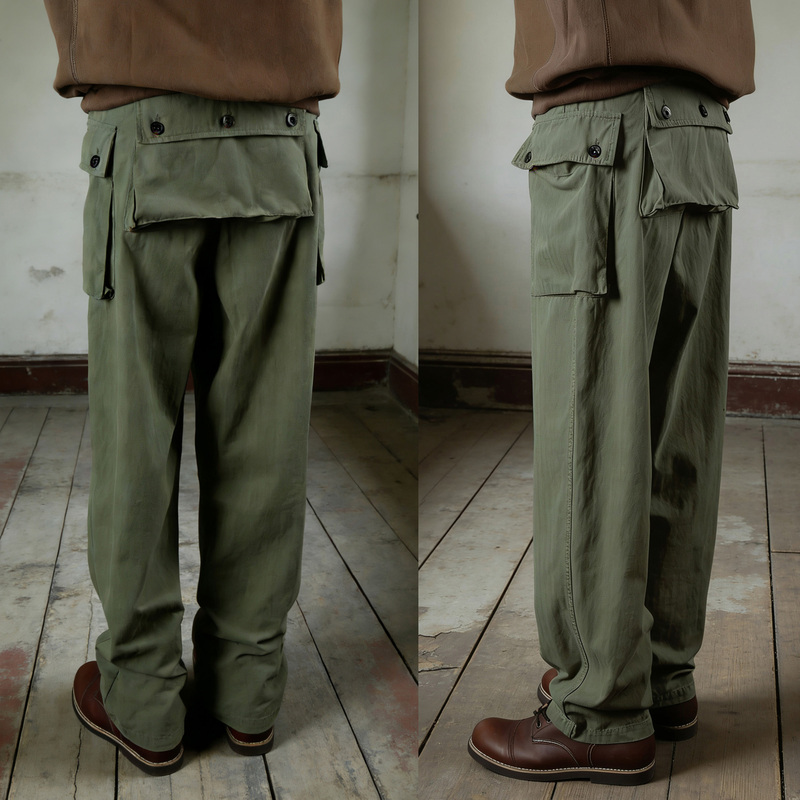 Usmc Hbt P44 Pants Us Military World War Ii Marine Corps Large Pocket Men's Casual Pants Herringbone Cargo Pants Usmc Hbt P44 Pants Us Military World War Ii Marine Corps Large Pocket Men's Casual Pants Herringbone Cargo Pants
