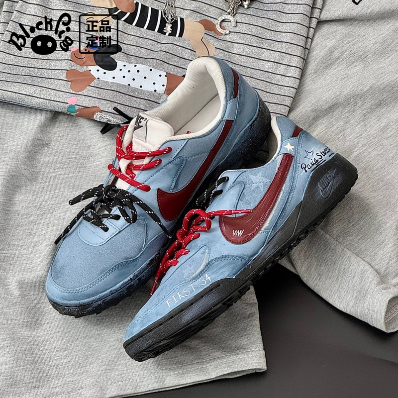 Custom Sneakers Nike Terra Manta Space Cowboy Double Shoelaces Retro Distressed Low-Top Unisex Sneakers Custom Sneakers Nike Terra Manta Space Cowboy Double Shoelaces Retro Distressed Low-Top Unisex Sneakers