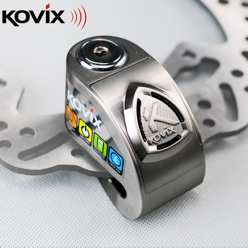 KOVIX KD6 locomotive fixed car lock key lock alarm lock scooter electric car burglar lock disc brake lock
