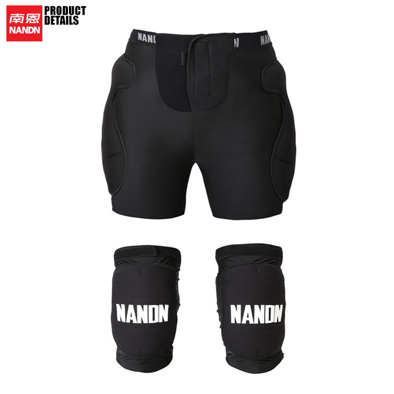 20 models of Nanen lovers ski hip and knee protection suit Wear ski protective equipment caudal vertebrae fall pants Ski equipment